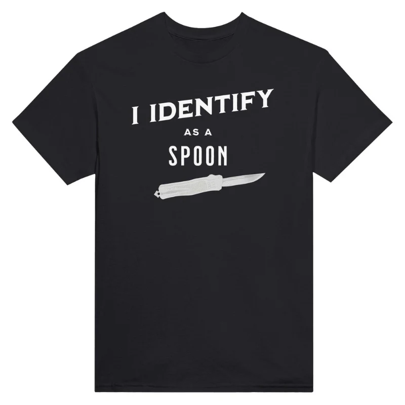 I Identify As A Spoon T-Shirt - Image 3